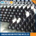 Codo de acero galvanizado AS40 A234WPB Sch40